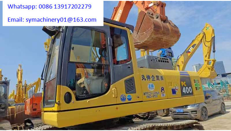 Ekskavator perayap Komatsu PC400-8: gambar 7