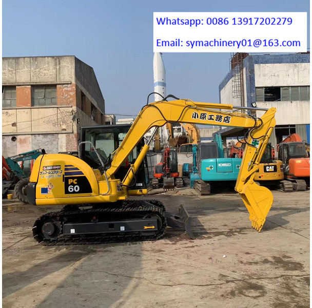 Komatsu PC60-8 - Ekskavator mini: gambar 4 Komatsu PC60-8 - Ekskavator mini: gambar 4