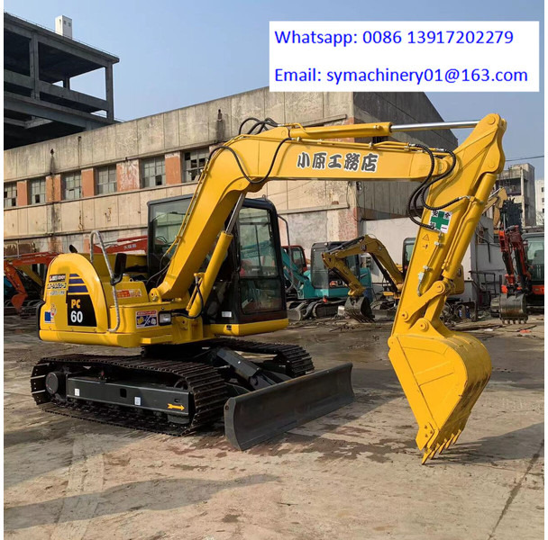 Komatsu PC60-8 - Ekskavator mini: gambar 1 Komatsu PC60-8 - Ekskavator mini: gambar 1