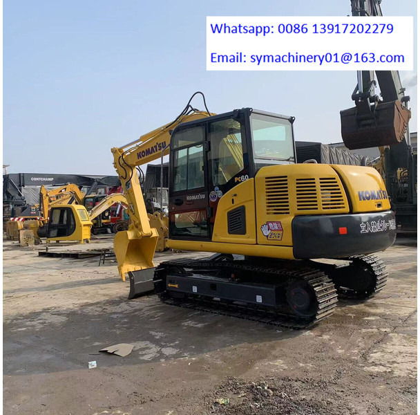 Komatsu PC60-8 - Ekskavator mini: gambar 3 Komatsu PC60-8 - Ekskavator mini: gambar 3