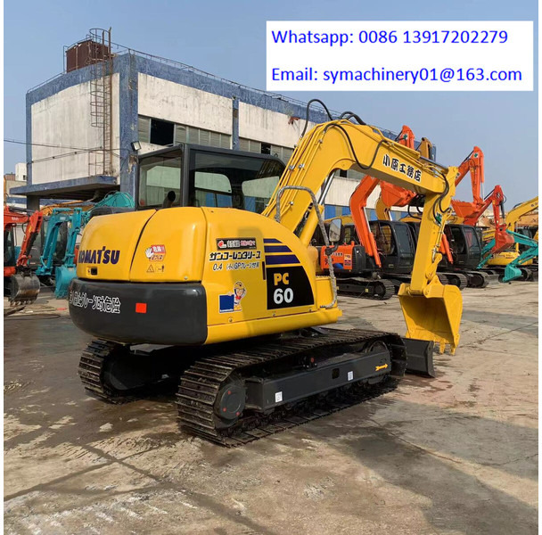 Komatsu PC60-8 - Ekskavator mini: gambar 2 Komatsu PC60-8 - Ekskavator mini: gambar 2