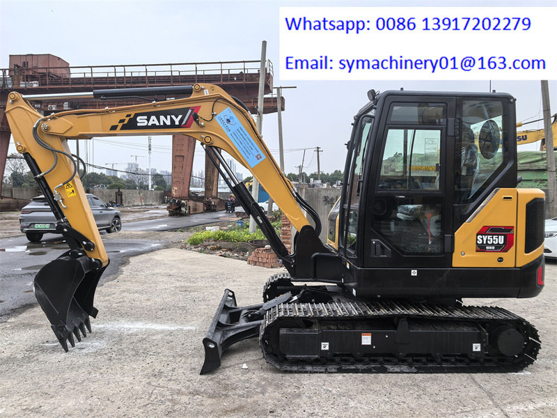 Ekskavator mini baru Sany SY55C: gambar 11