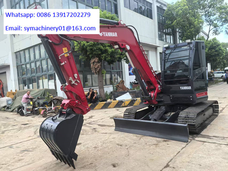 Yanmar VIO85 - Ekskavator mini: gambar 3 Yanmar VIO85 - Ekskavator mini: gambar 3