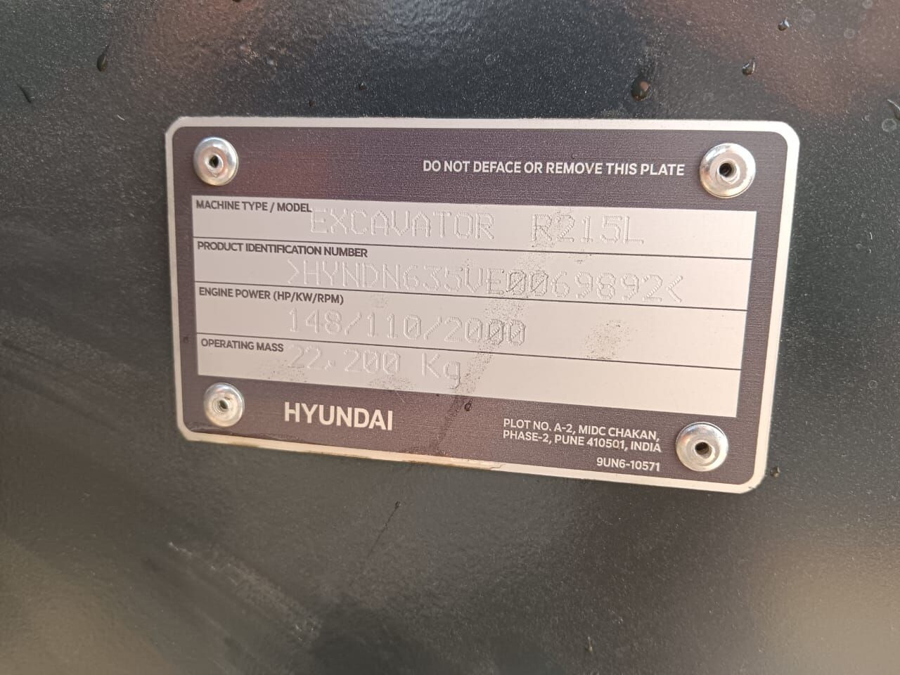 New Hyundai R215L tracked excavator - Ekskavator perayap: gambar 3 New Hyundai R215L tracked excavator - Ekskavator perayap: gambar 3
