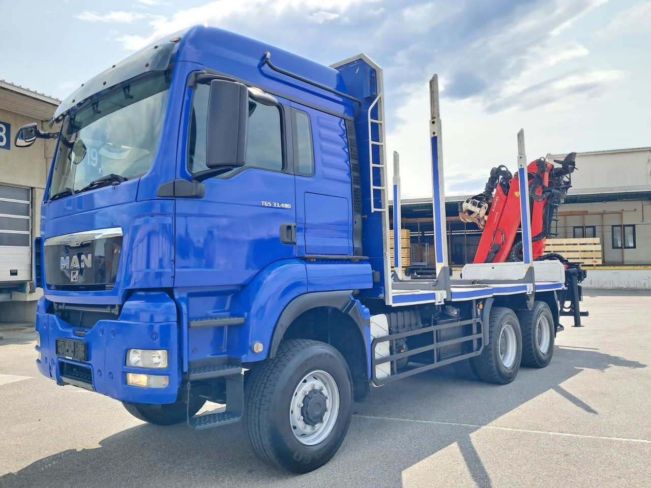 MAN TGS33 480 - Truk logging, Truk derek: gambar 1 MAN TGS33 480 - Truk logging, Truk derek: gambar 1