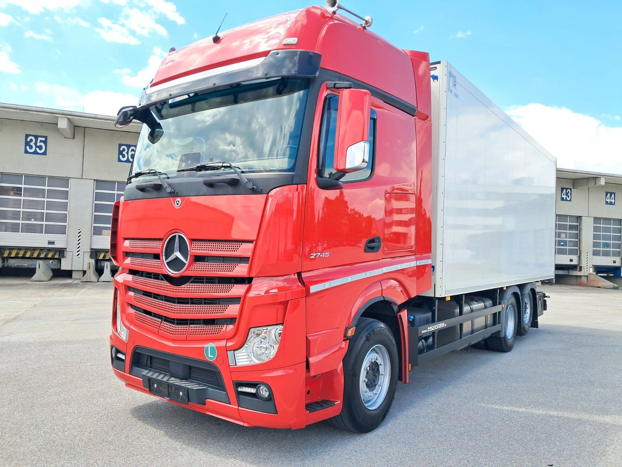 Mercedes-Benz Actros 2745 Kühlkoff | Standklima/heiz | Liftach - Truk berpendingin: gambar 1 Mercedes-Benz Actros 2745 Kühlkoff | Standklima/heiz | Liftach - Truk berpendingin: gambar 1