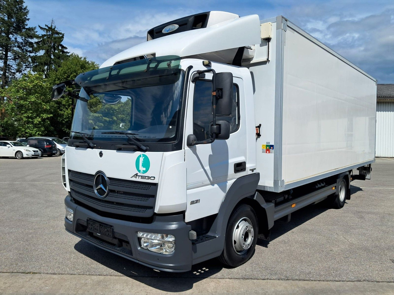 Mercedes-Benz Atego 8.21 Kühlkoffer LBW | Klima | Tempo | Dif - Truk berpendingin: gambar 1 Mercedes-Benz Atego 8.21 Kühlkoffer LBW | Klima | Tempo | Dif - Truk berpendingin: gambar 1