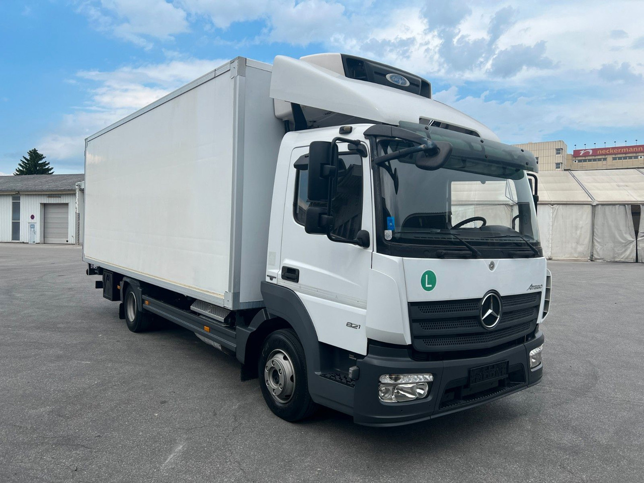 Mercedes-Benz Atego 8.21 Kühlkoffer LBW | Klima | Tempo | Dif - Truk berpendingin: gambar 1 Mercedes-Benz Atego 8.21 Kühlkoffer LBW | Klima | Tempo | Dif - Truk berpendingin: gambar 1