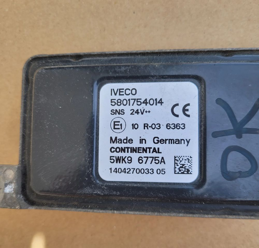CZUJNIK NOX IVECO EUROCARGO E6 5801754014 - Sensor untuk Truk: gambar 2 CZUJNIK NOX IVECO EUROCARGO E6 5801754014 - Sensor untuk Truk: gambar 2