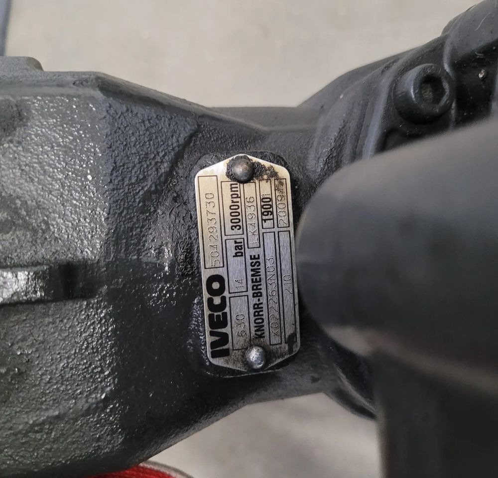 KOMPRESOR +WSPOMAGANIE IVECO STRALIS ORYGINAŁ 504293730 CHWALIM116 - Kompresor rem udara untuk Truk: gambar 4 KOMPRESOR +WSPOMAGANIE IVECO STRALIS ORYGINAŁ 504293730 CHWALIM116 - Kompresor rem udara untuk Truk: gambar 4