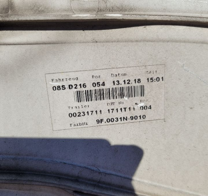 Kerudung untuk Truk MASKA ATRAPA MAN TGS EURO6 LIFT ORYGINAŁ: gambar 6
