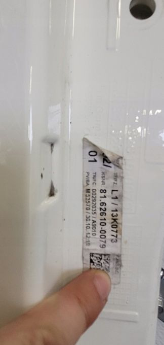 PRZEDLUZENIE DRZWI MAN TGX NM 81.62610-0079 - Pintu dan bagian untuk Truk: gambar 4 PRZEDLUZENIE DRZWI MAN TGX NM 81.62610-0079 - Pintu dan bagian untuk Truk: gambar 4