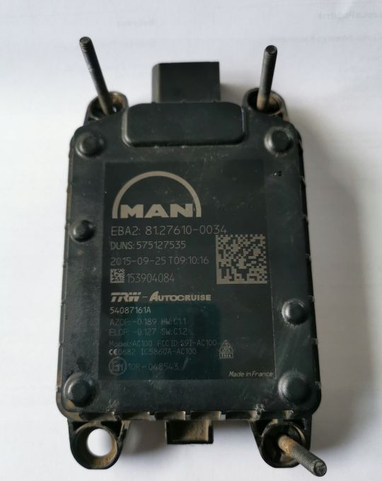 RADAR MAN TGX TGS E6. 82.27610-0034 - Sensor untuk Truk: gambar 1 RADAR MAN TGX TGS E6. 82.27610-0034 - Sensor untuk Truk: gambar 1