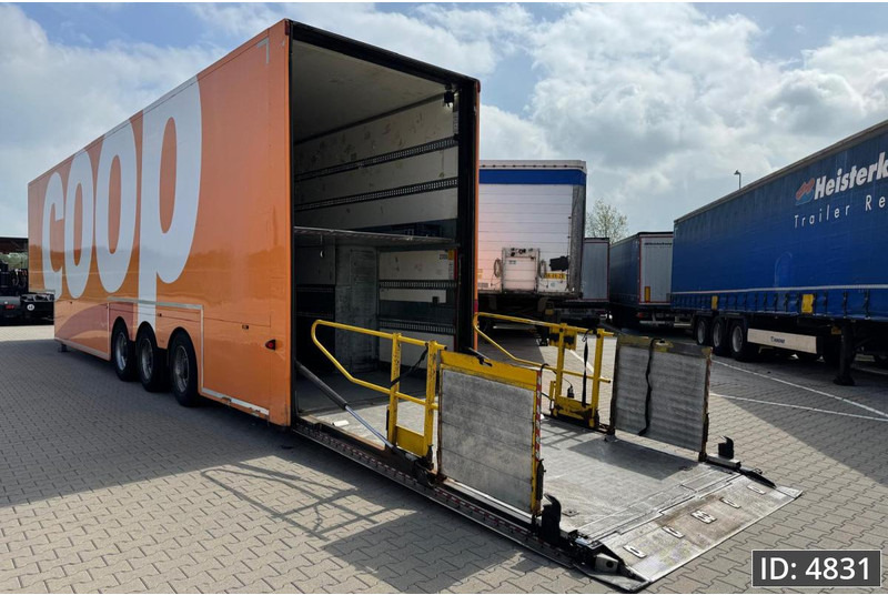 BURGERS Double-Deck / Steering axle / Tail lift / Racing / 5 pieces - Semi-trailer kotak tertutup: gambar 3 BURGERS Double-Deck / Steering axle / Tail lift / Racing / 5 pieces - Semi-trailer kotak tertutup: gambar 3
