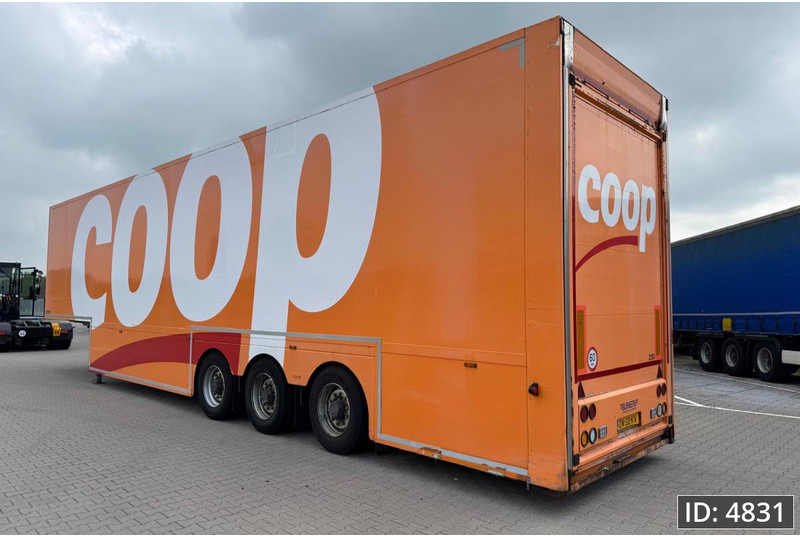 BURGERS Double-Deck / Steering axle / Tail lift / Racing / 5 pieces - Semi-trailer kotak tertutup: gambar 2 BURGERS Double-Deck / Steering axle / Tail lift / Racing / 5 pieces - Semi-trailer kotak tertutup: gambar 2