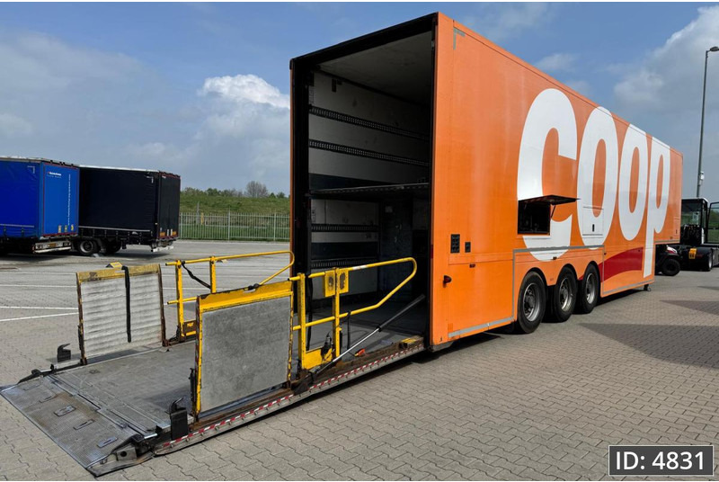 BURGERS Double-Deck / Steering axle / Tail lift / Racing / 5 pieces - Semi-trailer kotak tertutup: gambar 4 BURGERS Double-Deck / Steering axle / Tail lift / Racing / 5 pieces - Semi-trailer kotak tertutup: gambar 4