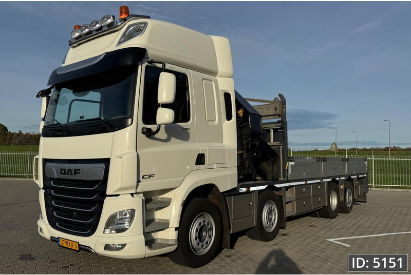 DAF CF 530 SC, Euro 6, Palfinger PK76002-EH / 76 TM / Twistlocks / TOP condition! - Truk derek: gambar 2 DAF CF 530 SC, Euro 6, Palfinger PK76002-EH / 76 TM / Twistlocks / TOP condition! - Truk derek: gambar 2