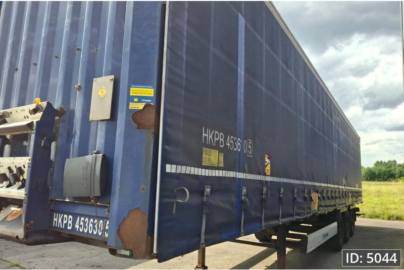Krone SD / BPW Disk / Huckepack - Semi-trailer dengan terpal samping: gambar 2 Krone SD / BPW Disk / Huckepack - Semi-trailer dengan terpal samping: gambar 2