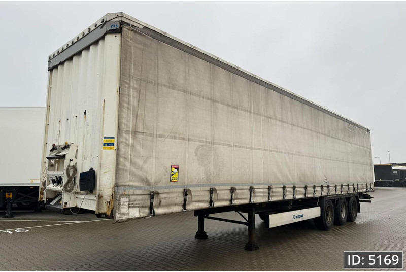 Krone SD / BPW Drum - Semi-trailer dengan terpal samping: gambar 1 Krone SD / BPW Drum - Semi-trailer dengan terpal samping: gambar 1