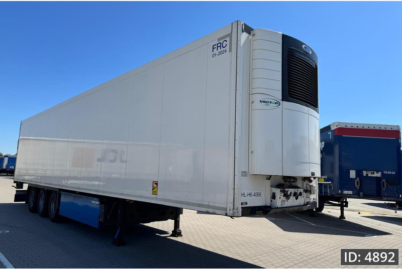 Krone SD / Carrier Vector 1550 / Palletbox / BPW Drum - Semi-trailer berpendingin: gambar 4 Krone SD / Carrier Vector 1550 / Palletbox / BPW Drum - Semi-trailer berpendingin: gambar 4