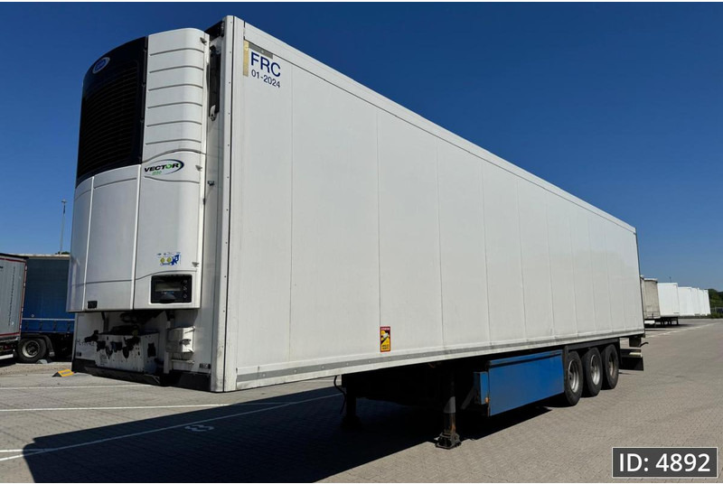 Krone SD / Carrier Vector 1550 / Palletbox / BPW Drum - Semi-trailer berpendingin: gambar 1 Krone SD / Carrier Vector 1550 / Palletbox / BPW Drum - Semi-trailer berpendingin: gambar 1