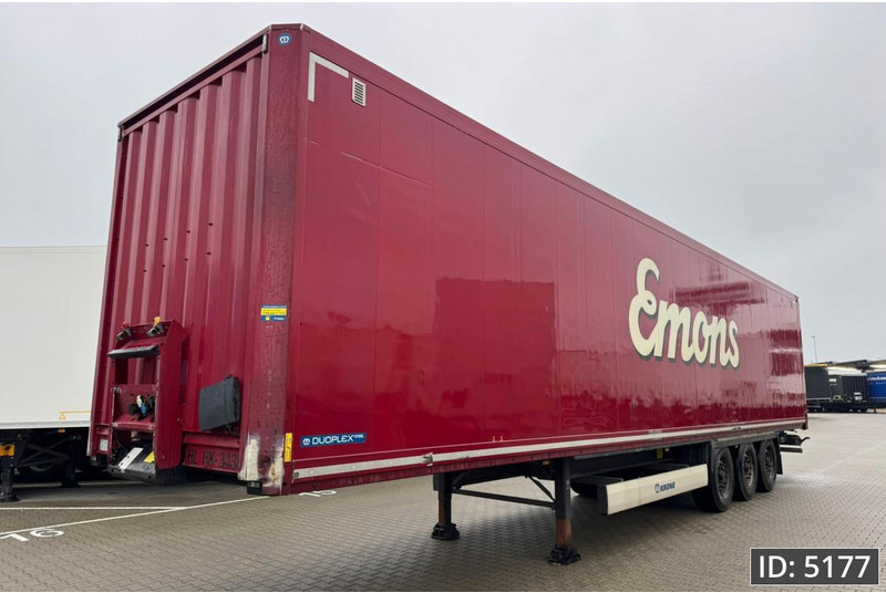 Krone SD / Disk brakes / Double stock - Semi-trailer kotak tertutup: gambar 1 Krone SD / Disk brakes / Double stock - Semi-trailer kotak tertutup: gambar 1