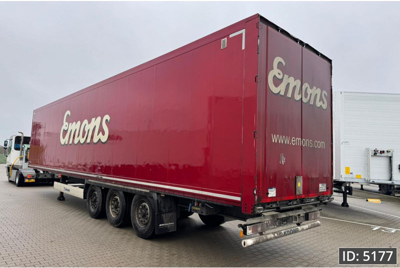 Krone SD / Disk brakes / Double stock - Semi-trailer kotak tertutup: gambar 2 Krone SD / Disk brakes / Double stock - Semi-trailer kotak tertutup: gambar 2