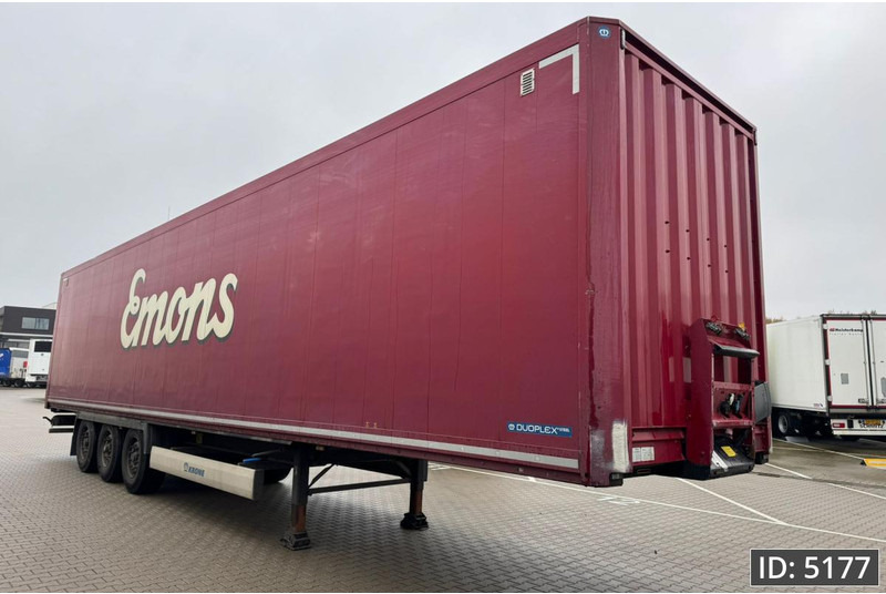 Krone SD / Disk brakes / Double stock - Semi-trailer kotak tertutup: gambar 4 Krone SD / Disk brakes / Double stock - Semi-trailer kotak tertutup: gambar 4