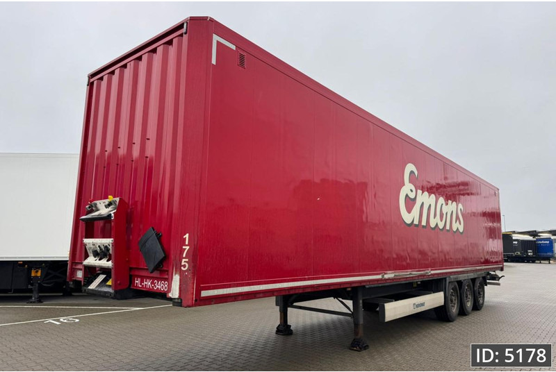 Krone SD / Disk brakes / Double stock - Semi-trailer kotak tertutup: gambar 1 Krone SD / Disk brakes / Double stock - Semi-trailer kotak tertutup: gambar 1