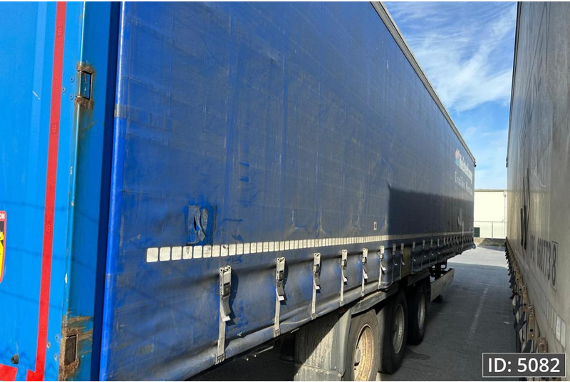 Krone SD / Drum brakes / Huckepack - Semi-trailer dengan terpal samping: gambar 4 Krone SD / Drum brakes / Huckepack - Semi-trailer dengan terpal samping: gambar 4