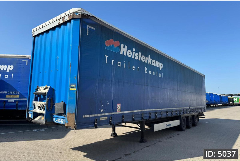 Krone SD / Mega / BPW Disk - Semi-trailer dengan terpal samping: gambar 1 Krone SD / Mega / BPW Disk - Semi-trailer dengan terpal samping: gambar 1