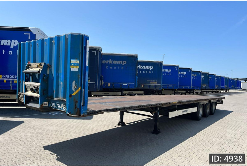 Krone SD Mega / Drum brakes - Semi-trailer flatbed: gambar 1 Krone SD Mega / Drum brakes - Semi-trailer flatbed: gambar 1