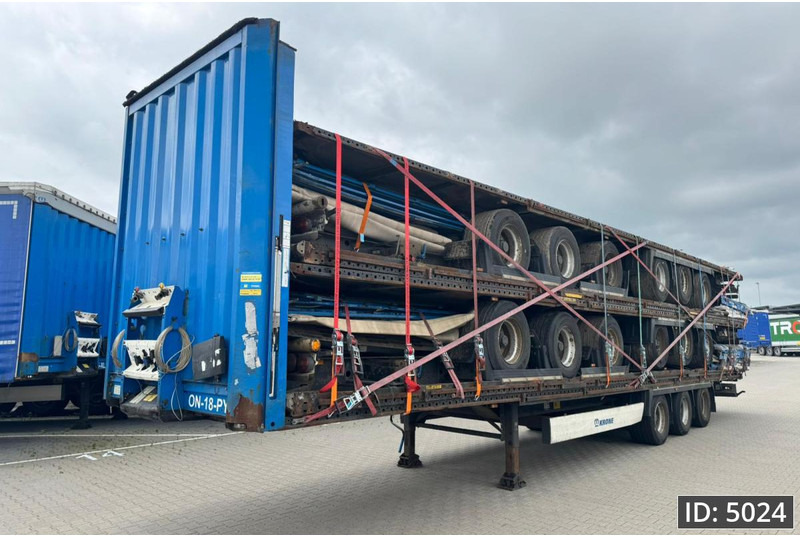 Krone SD / Stack 5x mega / BPW Drum - Semi-trailer dengan terpal samping: gambar 1 Krone SD / Stack 5x mega / BPW Drum - Semi-trailer dengan terpal samping: gambar 1