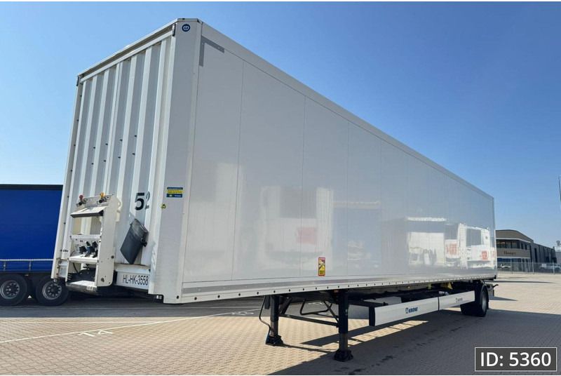 Krone SEK / Steering axle - Semi-trailer kotak tertutup: gambar 1 Krone SEK / Steering axle - Semi-trailer kotak tertutup: gambar 1