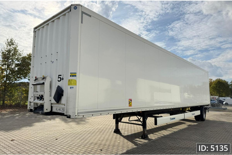 Krone SEK / Steering axle / More available - Semi-trailer kotak tertutup: gambar 1 Krone SEK / Steering axle / More available - Semi-trailer kotak tertutup: gambar 1