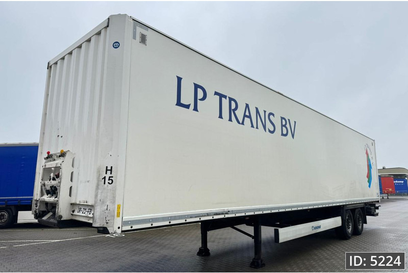 Krone SZ / 2 Axle / DHOLLANDIA - Semi-trailer kotak tertutup: gambar 1 Krone SZ / 2 Axle / DHOLLANDIA - Semi-trailer kotak tertutup: gambar 1