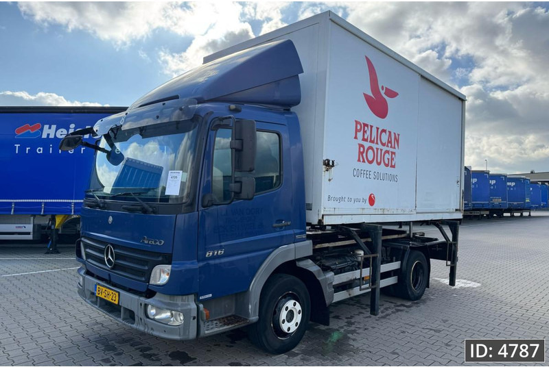 Mercedes-Benz Atego 816 Day Cab, Euro 5, BDF / EPS automatic / standklima / Hydraulic system - Pengangkut kontainer/ Container truck: gambar 2 Mercedes-Benz Atego 816 Day Cab, Euro 5, BDF / EPS automatic / standklima / Hydraulic system - Pengangkut kontainer/ Container truck: gambar 2