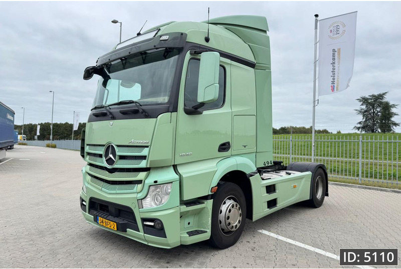 Tractor head Mercedes-Benz Actros 1840 StreamSpace, Euro 6, / Fridge: gambar 1