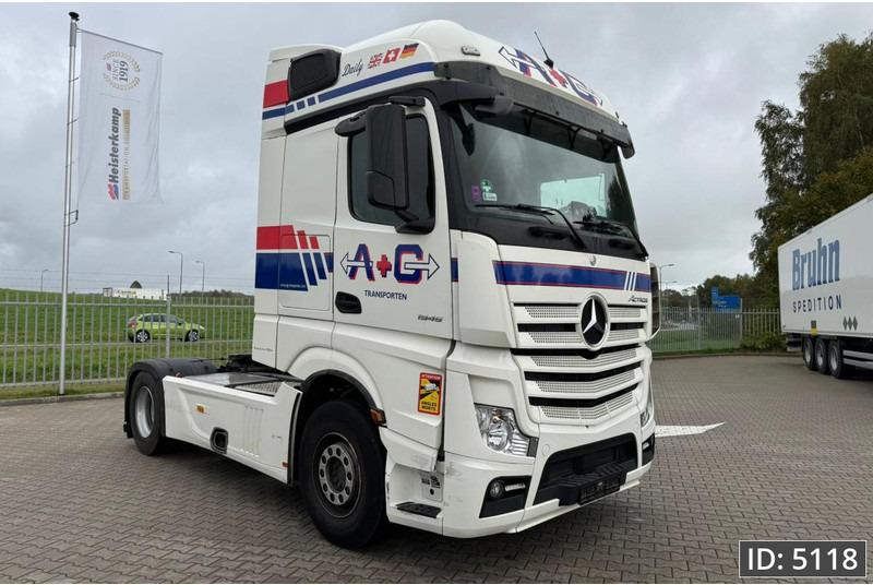 Mercedes-Benz Actros 1845 GigaSpace, Euro 6, / Fridge / 2 Tanks / 3 Pieces - Tractor head: gambar 4 Mercedes-Benz Actros 1845 GigaSpace, Euro 6, / Fridge / 2 Tanks / 3 Pieces - Tractor head: gambar 4
