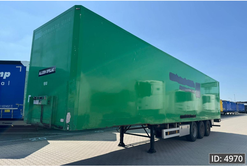 Van Eck PT-3 / BPW Drum / Roll up door - Semi-trailer kotak tertutup: gambar 1 Van Eck PT-3 / BPW Drum / Roll up door - Semi-trailer kotak tertutup: gambar 1