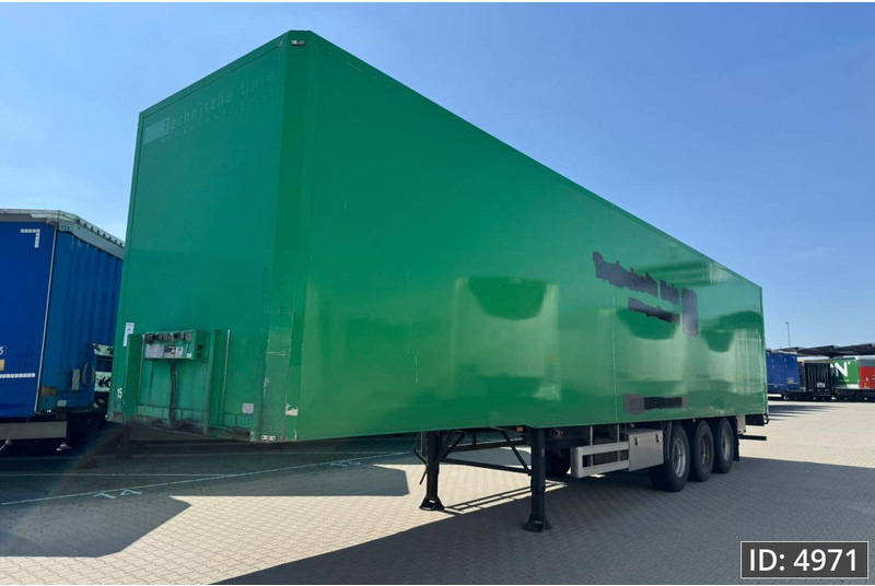 Van Eck PT-3 / BPW Drum / Roll up door - Semi-trailer kotak tertutup: gambar 1 Van Eck PT-3 / BPW Drum / Roll up door - Semi-trailer kotak tertutup: gambar 1