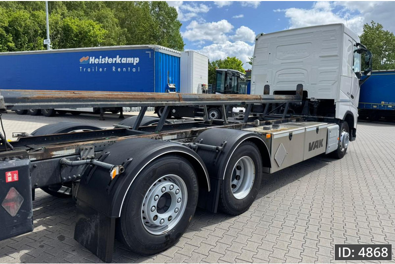 Volvo FH 500 Globetrotter, Euro 6, / 6x2 / Hydraulic body / frame 7.4 m / Tail lift - Pengangkut kontainer/ Container truck: gambar 5 Volvo FH 500 Globetrotter, Euro 6, / 6x2 / Hydraulic body / frame 7.4 m / Tail lift - Pengangkut kontainer/ Container truck: gambar 5
