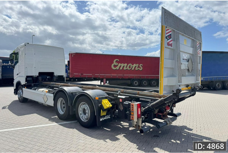 Volvo FH 500 Globetrotter, Euro 6, / 6x2 / Hydraulic body / frame 7.4 m / Tail lift - Pengangkut kontainer/ Container truck: gambar 2 Volvo FH 500 Globetrotter, Euro 6, / 6x2 / Hydraulic body / frame 7.4 m / Tail lift - Pengangkut kontainer/ Container truck: gambar 2