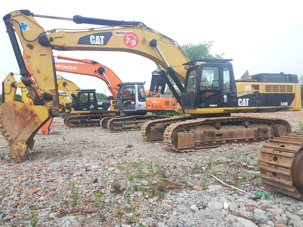 Ekskavator perayap CATERPILLAR Crawler Excavator 349D: gambar 6