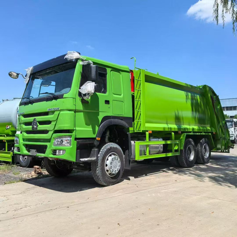 HOWO Garbage Truck Click Here for Discount - Truk sampah: gambar 1 HOWO Garbage Truck Click Here for Discount - Truk sampah: gambar 1