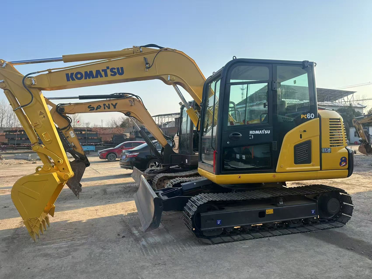 KOMATSU PC60 - Ekskavator perayap: gambar 5 KOMATSU PC60 - Ekskavator perayap: gambar 5