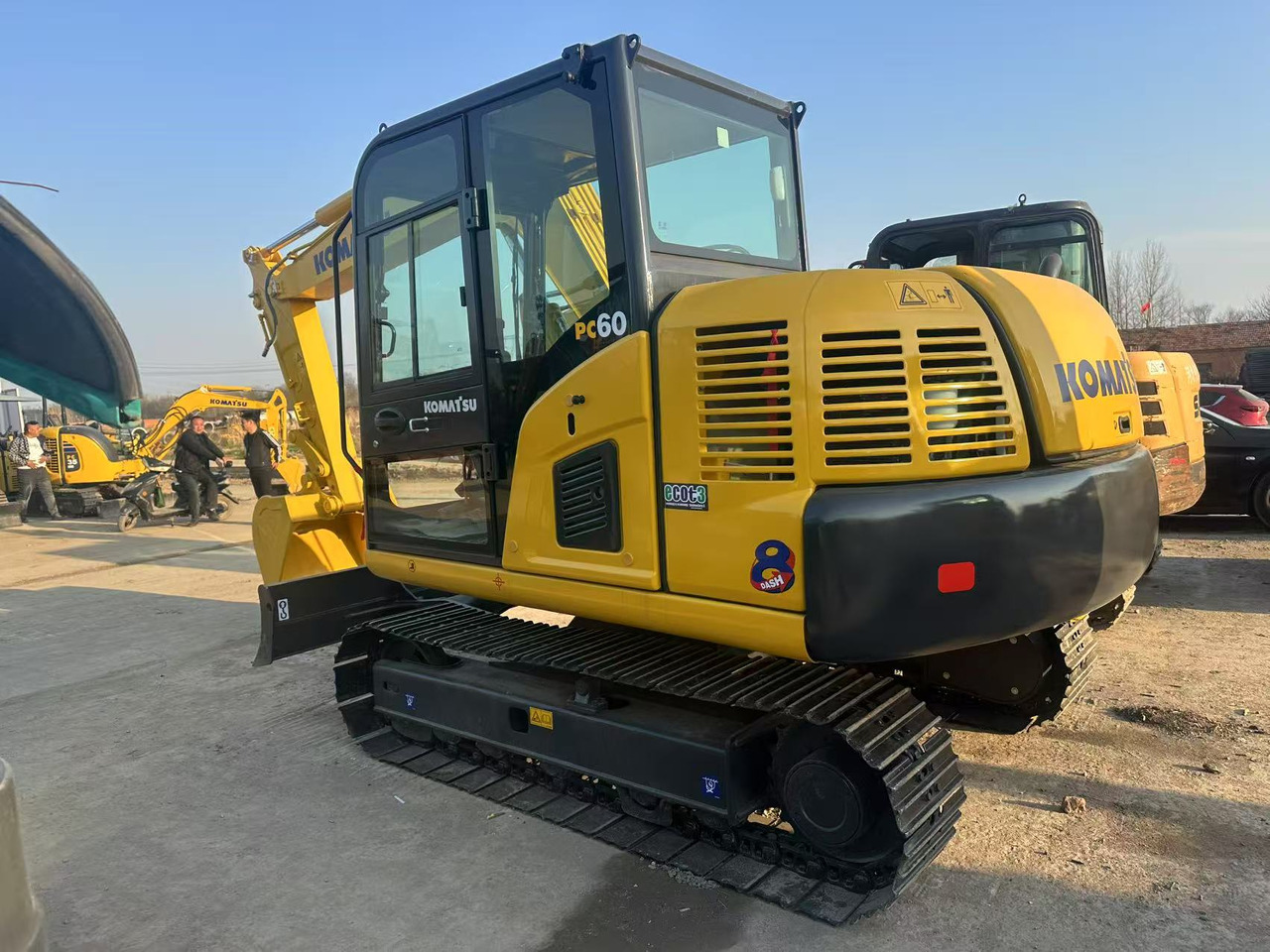 KOMATSU PC60 - Ekskavator perayap: gambar 5 KOMATSU PC60 - Ekskavator perayap: gambar 5
