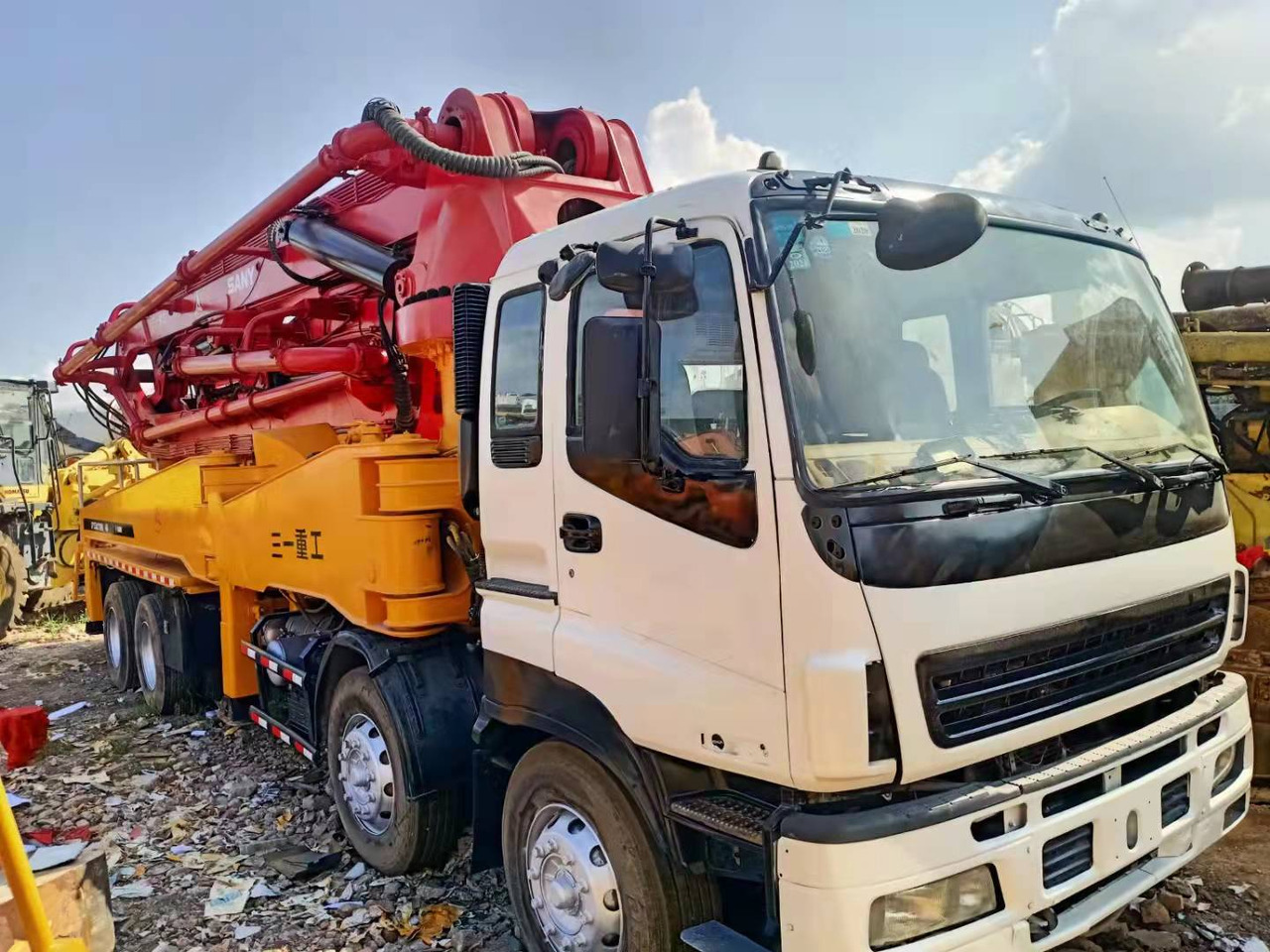 SANY SY5382 48M CLICK HERE FOR DISCOUNT - Truk pompa beton: gambar 1 SANY SY5382 48M CLICK HERE FOR DISCOUNT - Truk pompa beton: gambar 1