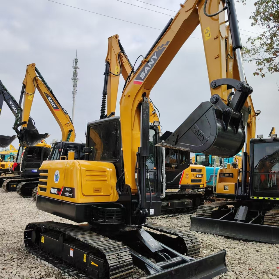 SANY SY60C - Ekskavator mini: gambar 1 SANY SY60C - Ekskavator mini: gambar 1