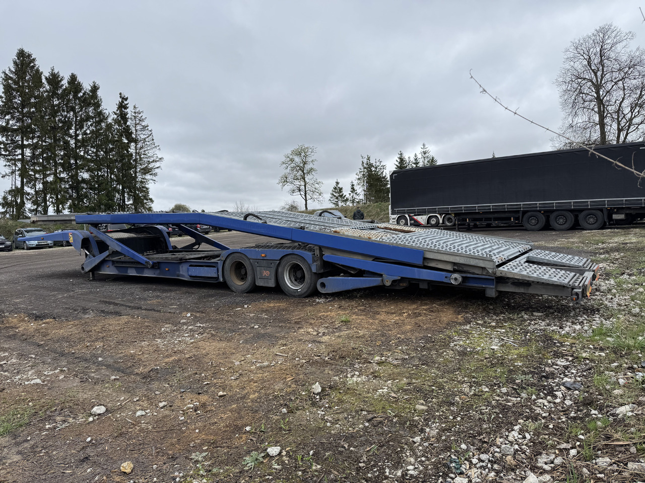 KÄSSBOHRER SP9-16L - Semi-trailer autotransporter: gambar 2 KÄSSBOHRER SP9-16L - Semi-trailer autotransporter: gambar 2
